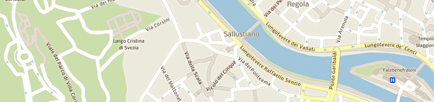 Mappa della impresa from hell sas di meli francesco e c a ROMA