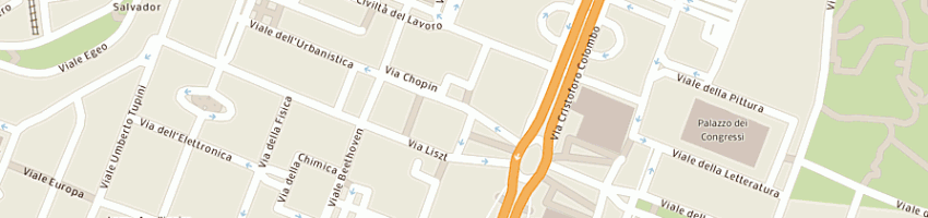 Mappa della impresa rappresentanza base inps a ROMA