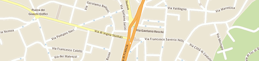 Mappa della impresa la corte degli eventi srl a ROMA