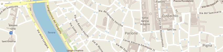 Mappa della impresa officine sas di pandolfi f e c a ROMA