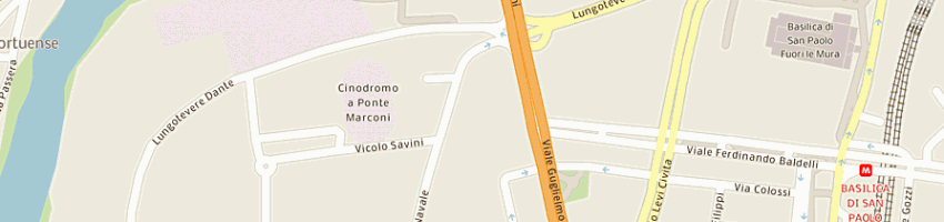 Mappa della impresa associazione hakuna matata a ROMA