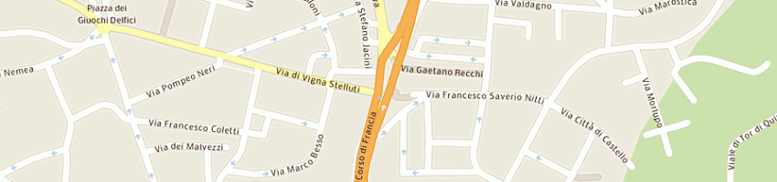 Mappa della impresa bell cea srl a ROMA