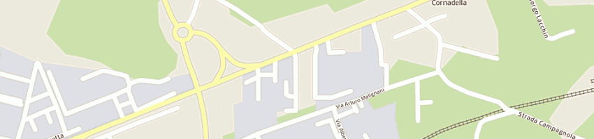 Mappa della impresa officine vinal snc di naibo virginio e c a SACILE