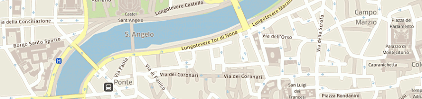 Mappa della impresa trionfetti nisini gianfranco a ROMA