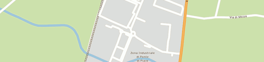 Mappa della impresa komponex snc di querin a e magro e a PONTE DI PIAVE