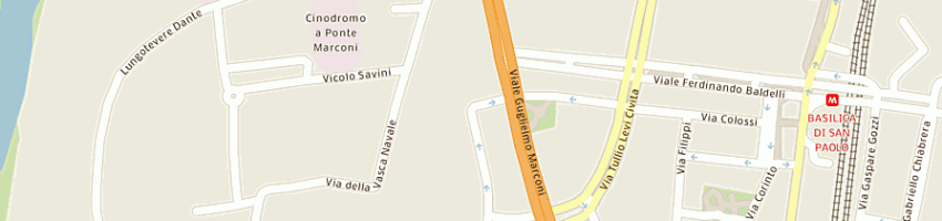 Mappa della impresa bianchi ricevimenti sas di giovanna santangelo e c a ROMA