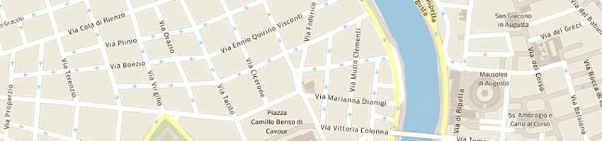 Mappa della impresa carola srl a ROMA
