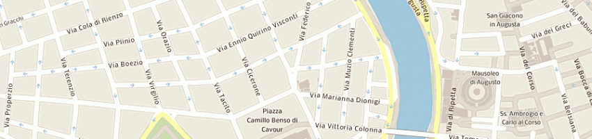 Mappa della impresa brains business research application information network services srl a ROMA