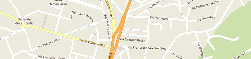 Mappa della impresa perforesine srl a ROMA