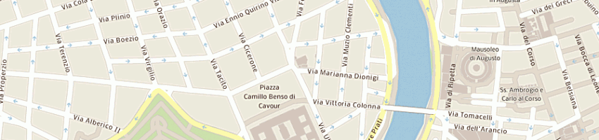 Mappa della impresa fabrizi antonella a ROMA