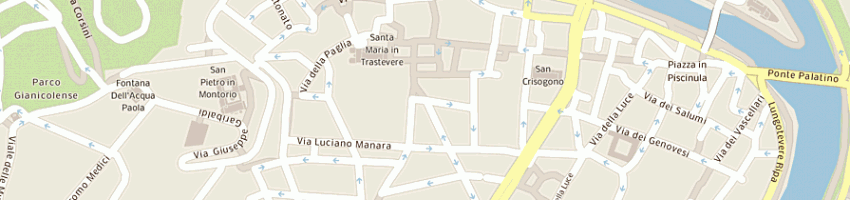 Mappa della impresa con media srl a ROMA