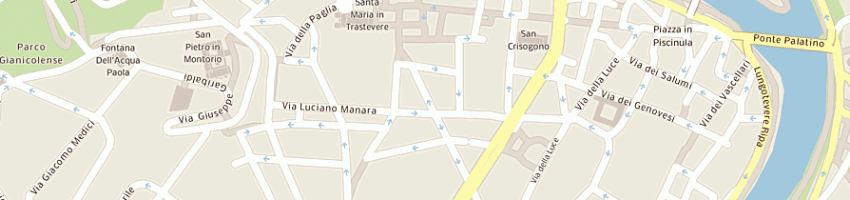 Mappa della impresa ivo a trastevere srl a ROMA