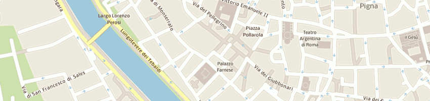 Mappa della impresa accord - srl a ROMA