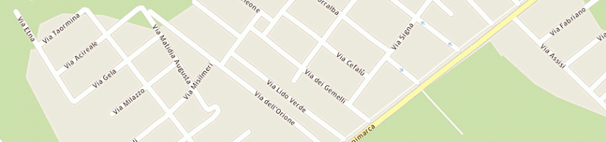 Mappa della impresa poggio del princippe - societa a responsabilita limitata a POMEZIA