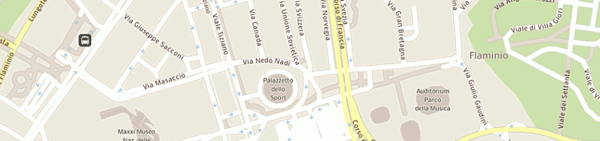 Mappa della impresa poste italiane a ROMA