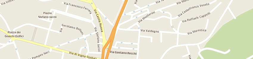 Mappa della impresa andrea cochetti subaco editrice a ROMA