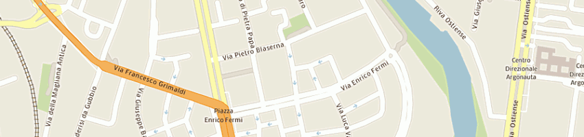 Mappa della impresa cirulli gino a ROMA