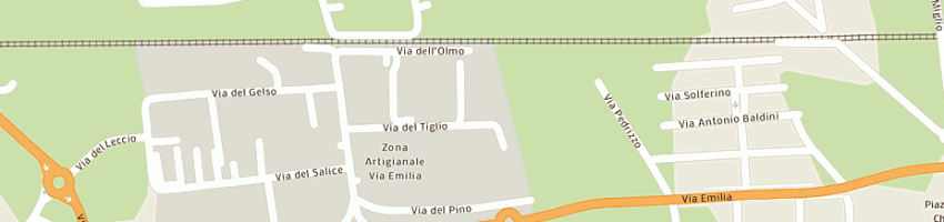Mappa della impresa calandrini frutta srl a SANTARCANGELO DI ROMAGNA