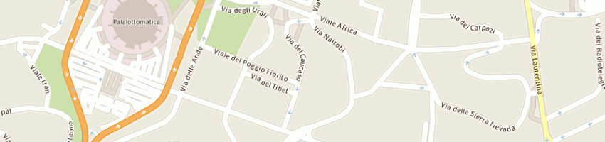 Mappa della impresa tecnologie ricerche sviluppo srl a ROMA
