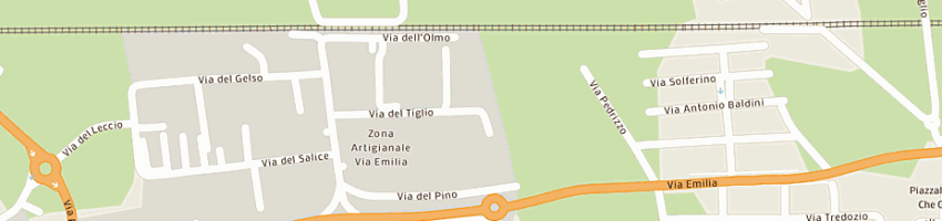 Mappa della impresa linea 3 srl a SANTARCANGELO DI ROMAGNA