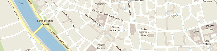 Mappa della impresa pandora srl a ROMA