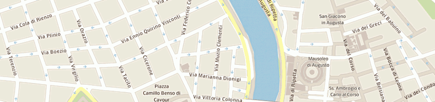 Mappa della impresa ferramenta prati snc di ciambella giorgio e ciambella sandro a ROMA
