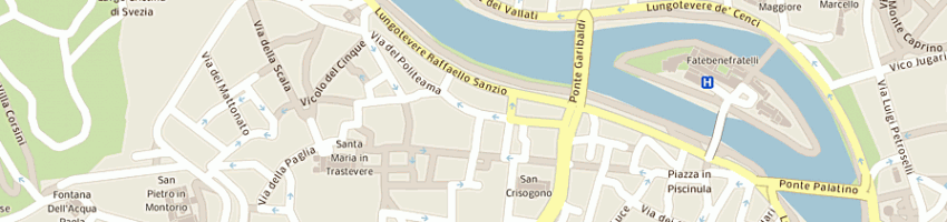Mappa della impresa congregazione delle suore della carita' dell'immacolata concezione dette d'ivrea a ROMA