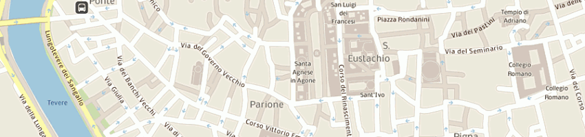 Mappa della impresa consaldi - srl a ROMA