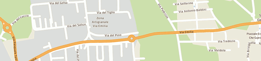 Mappa della impresa eurochemi srl a SANTARCANGELO DI ROMAGNA