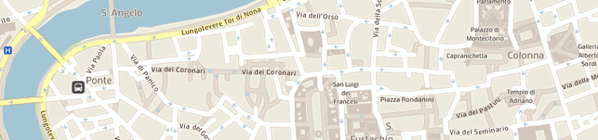 Mappa della impresa turrio baldassarri francesca a ROMA