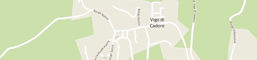 Mappa della impresa autonoleggi dolmen a VIGO DI CADORE