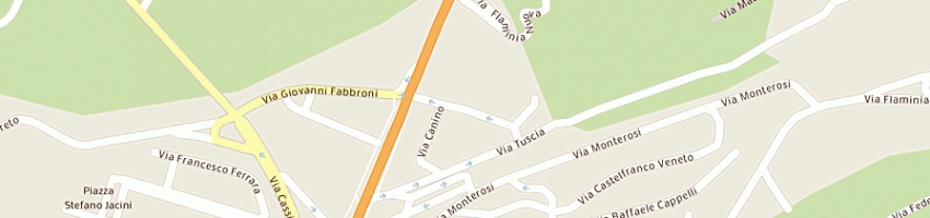 Mappa della impresa sacem snc di sarnieri silvano e c a ROMA