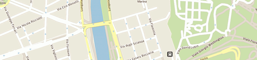 Mappa della impresa associaz prof avvti leopardi e fuselli a ROMA