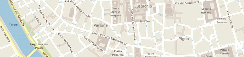Mappa della impresa la piccola cuccagna srl a ROMA