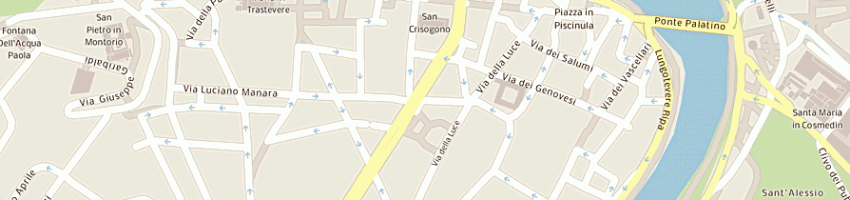 Mappa della impresa backstage pub di santini stefano e c sas a ROMA