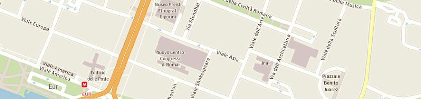 Mappa della impresa bcp service srl a ROMA