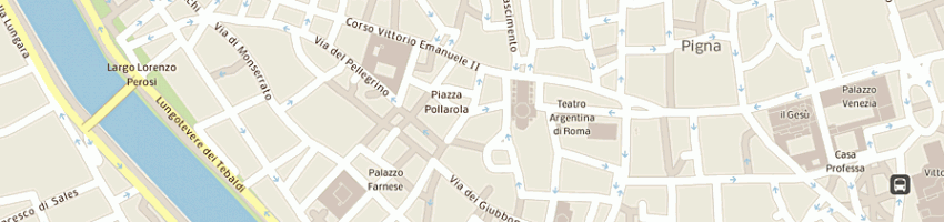 Mappa della impresa gam di e la monica sas a ROMA