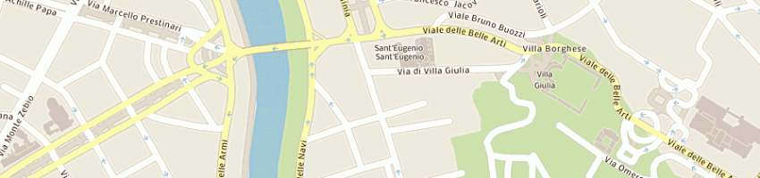 Mappa della impresa roma park srl a ROMA