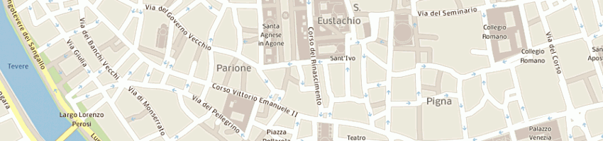 Mappa della impresa ludig snc a ROMA