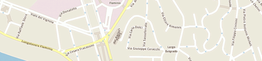 Mappa della impresa immobiliare cisalpina - societa a responsabilita limitata a ROMA