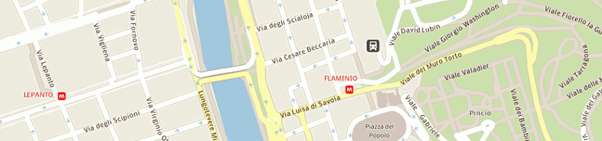 Mappa della impresa green bar di infante marco e c snc a ROMA