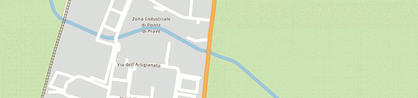 Mappa della impresa il noce srl a PONTE DI PIAVE