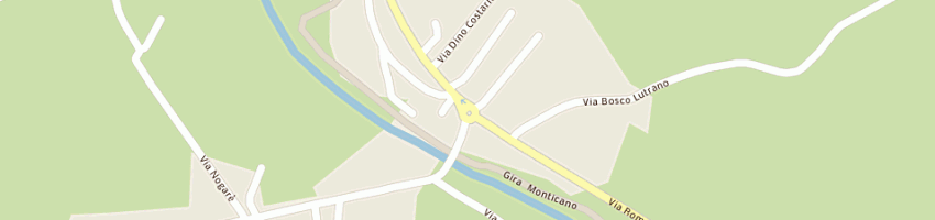 Mappa della impresa tiwa di taffarel agostina a FONTANELLE