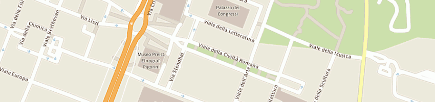 Mappa della impresa nuove strategie srl a ROMA