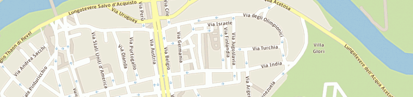 Mappa della impresa f e m s arl a ROMA