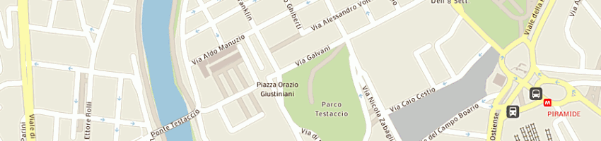 Mappa della impresa club alpino italiano sezione di roma a ROMA