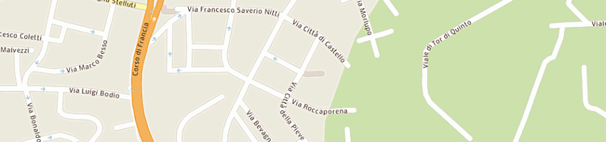 Mappa della impresa zagarella filippo a ROMA