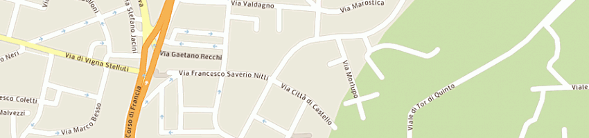 Mappa della impresa primavera lazio srl a ROMA