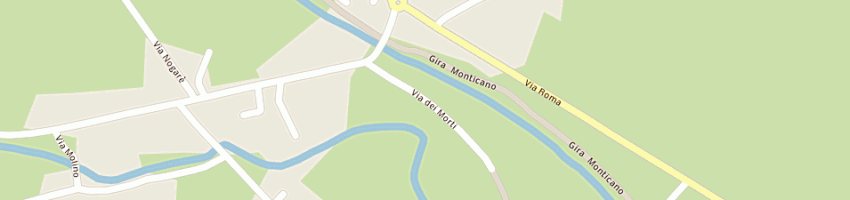 Mappa della impresa centro rigenera cartucce di de pin paola a FONTANELLE