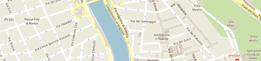 Mappa della impresa c lotti e associati soc di ingegneria spa a ROMA